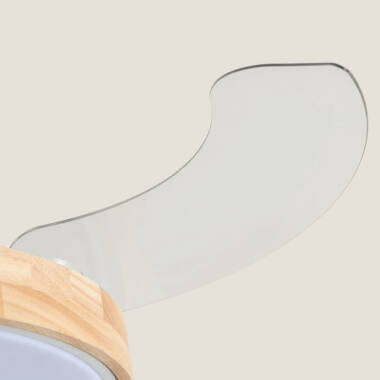 Bild von Deckenventilator mit Licht, geräuscharm, DC, einziehbare Flügel, Dari