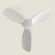 Image de Ventilateur de Plafond avec Éclairage Silencieux DC Poros Evo