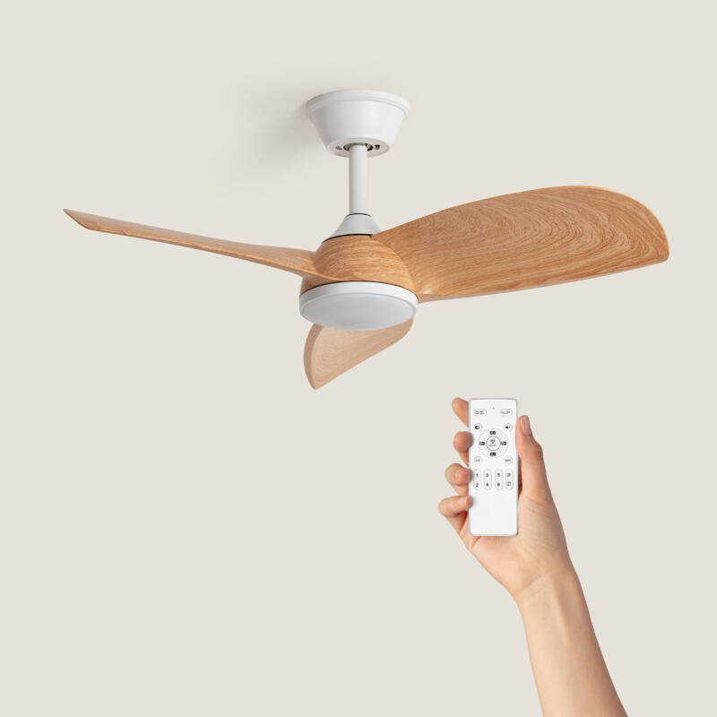 Bild von Deckenventilator mit Licht, geräuscharm, DC Poros Evo