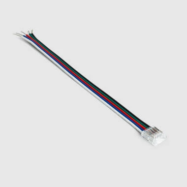 Connecteur pour Ruban LED 24V RGBW SMD Largeur 10mm IP20 avec Câble