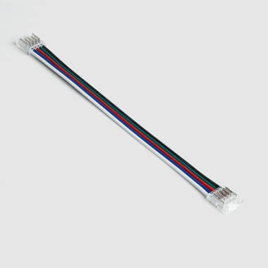 Double Connector with Cable for 24V RGBW LED Strip SMD 10mm Wide IP20