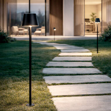 Afbeelding van Baken Outdoor LED 3W Aluminium met Spike  80cm Anisa