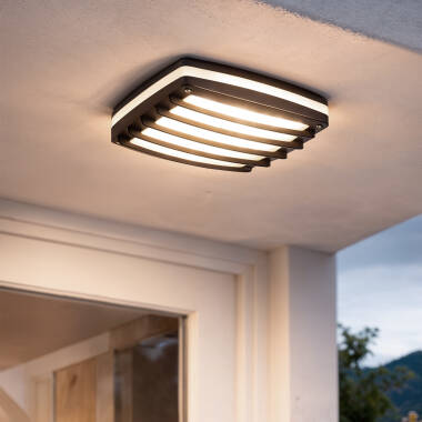 Afbeelding van Wandlamp  Aluminium Vierkant Outdoor  300x300 mm Domia 