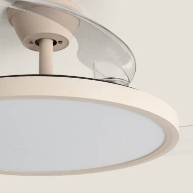 Afbeelding van Plafondventilator met verlichting, stil, DC, inklapbare bladen, Kleon