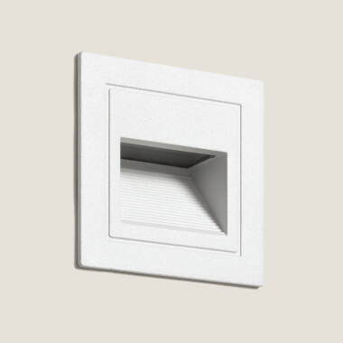Außenleuchte LED 3W Einbauleuchte Wand quadratisch Olite II