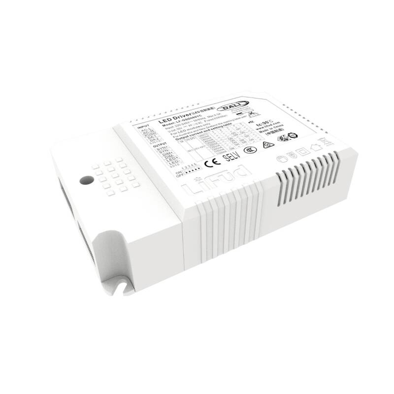 Afbeelding van Driver LIFUD Dimbaar DALI 1-10V 220-240V No Flicker Output 25-42V 550-1050mA 23-44W LF-GSD040YC