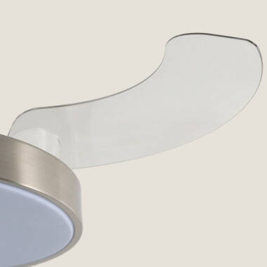 Image de Ventilateur de Plafond avec Lumière Silencieux DC Pales Rétractables Tori