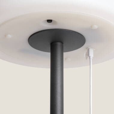 Immagine di Lampada da Terra per Esterni Metallo LED Solare Larso