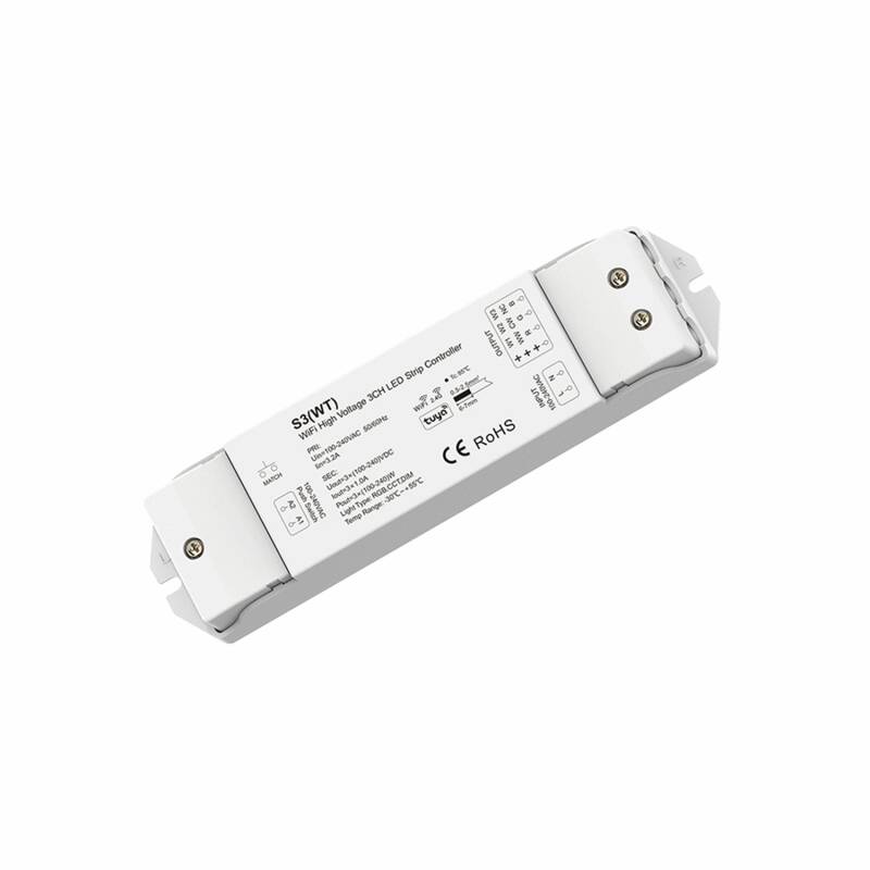 220V WiFi Monochrome/CCT/RGB LED Controller SYDANCE S3(WT) compatible ...