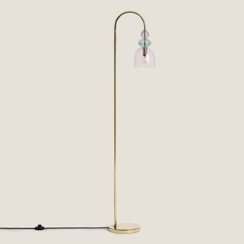 Bild von Stehlampe Metall und Glas Baudelaire