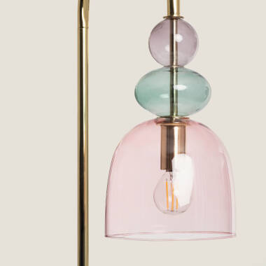 Bild von Stehlampe Metall und Glas Baudelaire