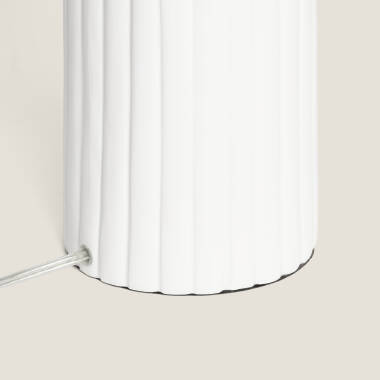 Afbeelding van Tafellamp Hars en Linnen Agate