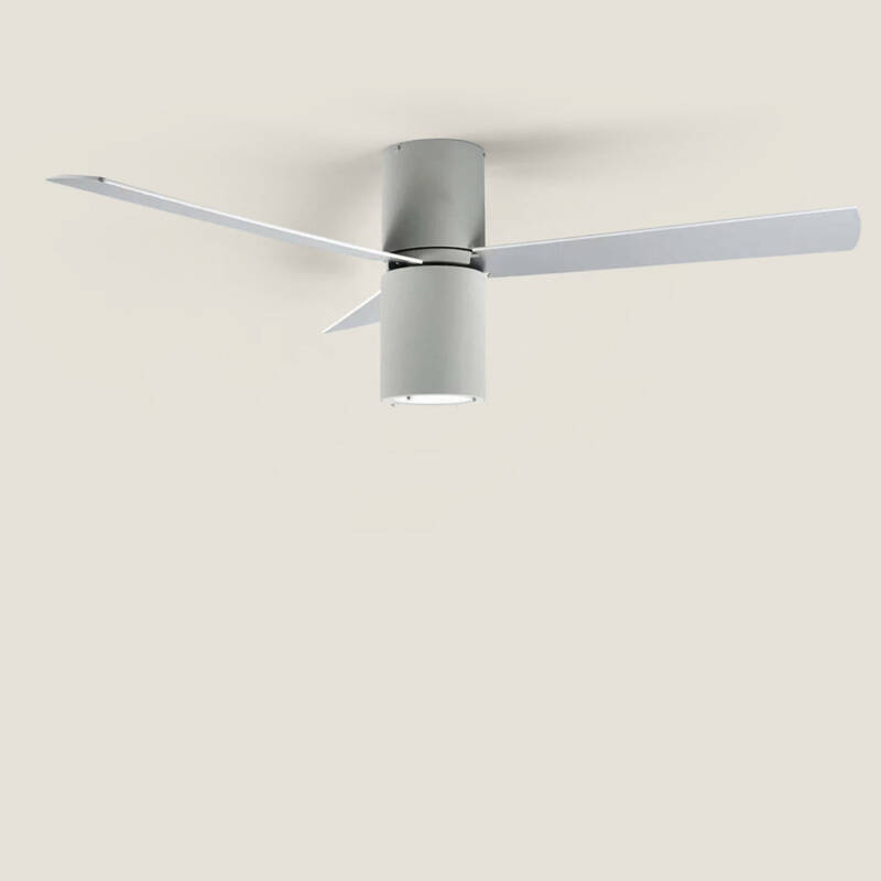 Bild von Deckenventilator Formentera Grau Wendware Rotorblätter 132cm DC-Motor LEDS-C4 30-4393-CF-M1
