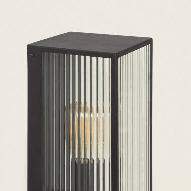 Image of Big Taiga Outdoor Metal & Glass Wall Lamp 