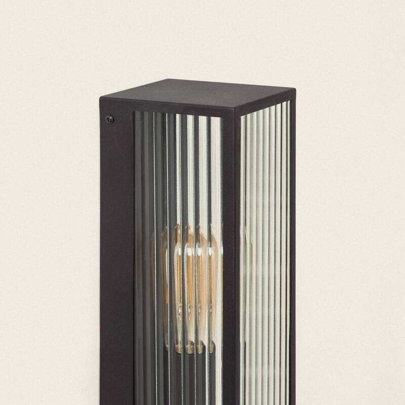 Bild von Wandleuchte Aussen Metall und Glas Taiga