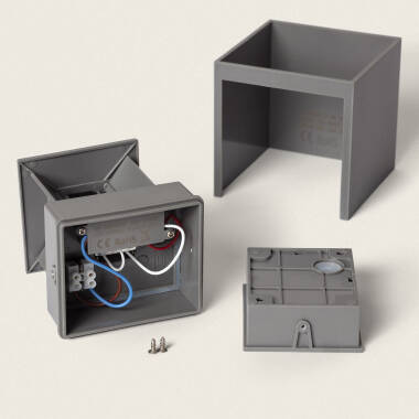 Bild von LED-Wandleuchte Außen 6W PC doppelseitige Beleuchtung Eros