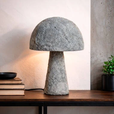 Lampe à Poser Ciment Clair Besnica