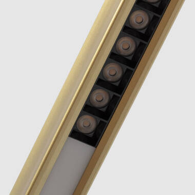 Image of Funky Chic 42W Double Sided Aluminium CCT Linear LED Pendant Lamp