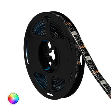 2m 5V LED Strip in RGB 24LED/m KIT with USB for TV IP65