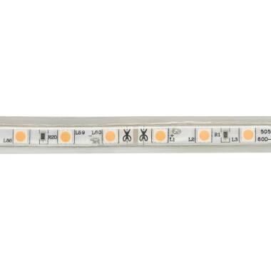 Image of 220V AC Purple LED Strip 60LED/m IP65