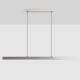 Image de Suspension Linéaire LED 42W Aluminium CCT Éclairage Double Face Funky Chic