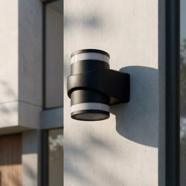 Afbeelding van Wandlamp Outdoor LED 10W Aluminium Opbouw Neky Duo 