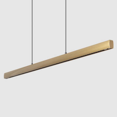 Suspension Linéaire LED 42W Aluminium CCT Éclairage Double Face Funky Zapp