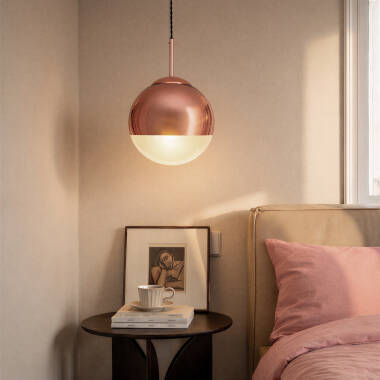 Afbeelding van Hanglamp Metaal en Glas Yelitza