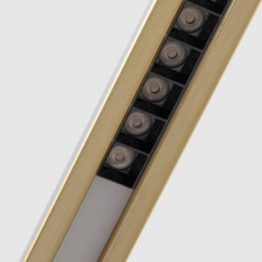 Image of Funky Chaka 42W Double Sided Aluminium CCT Linear LED Pendant Lamp