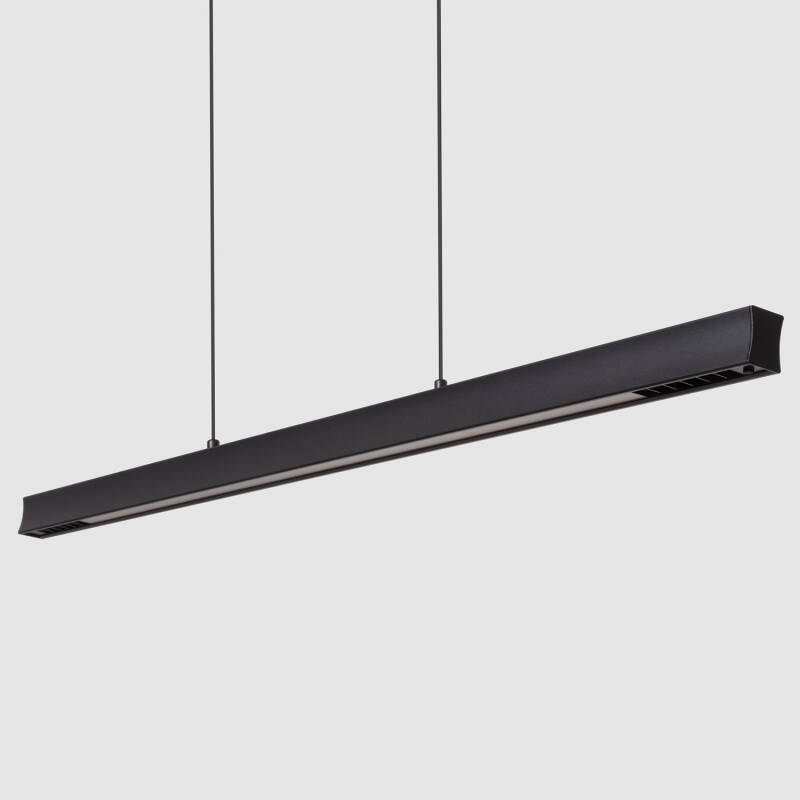 Bild von LED Pendelleuchte Lineal 42W Aluminium CCT Doppelseitige Beleuchtung Funky Chic