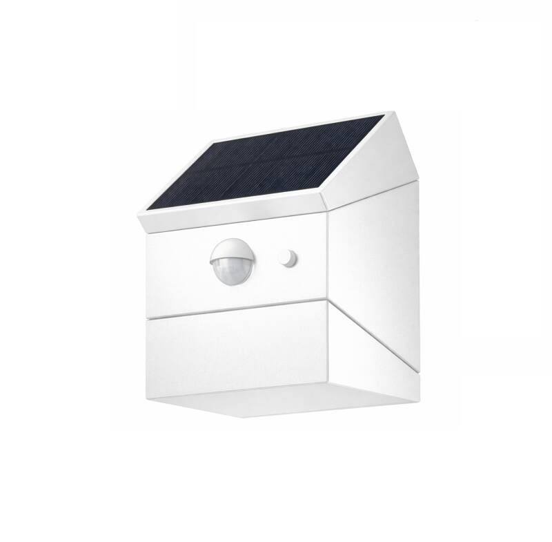 Image of Twist 2.5W Outdoor Solar LED Wall Light wit PIR & Twilight Motion Sensor