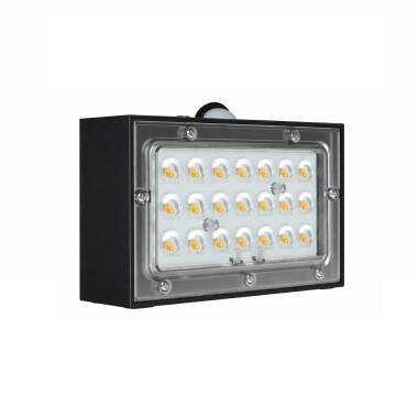 Bild von LED Wandleuchte Außen 3W mit PIR Sensor Karl Solar