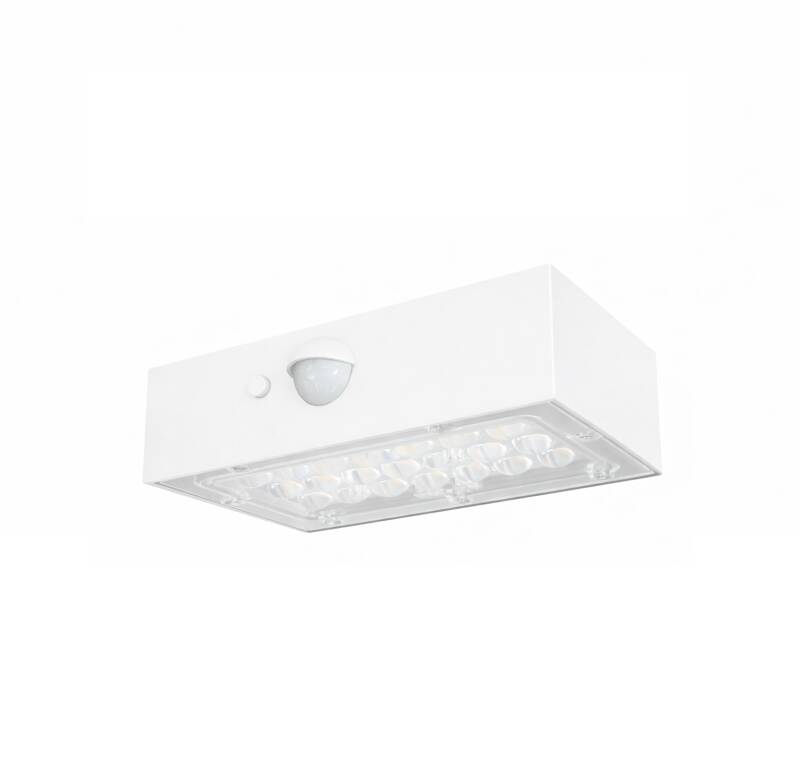 Image of Karl 3W Outdoor Solar LED Wall Light with PIR Sensor