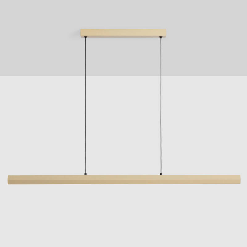 Bild von LED Pendelleuchte Lineal 42W Aluminium CCT Doppelseitige Beleuchtung Funky Kool