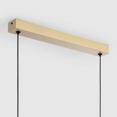 Bild von LED Pendelleuchte Lineal 42W Aluminium CCT Doppelseitige Beleuchtung Funky Kool