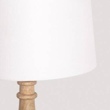 Image of Dinnka Wooden Table Lamp ILUZZIA 
