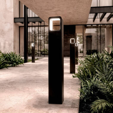 6W Emerita LED Outdoor Bollard 80cm