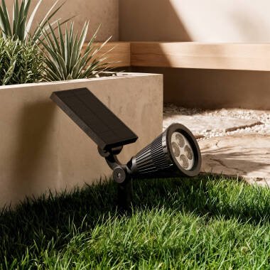 Image of Meillion Solar LED Spotlight with Spike