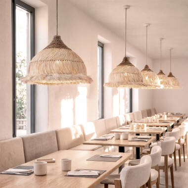 Lampa Wisząca Ratan i Ramio Kempo Kulu ILUZZIA