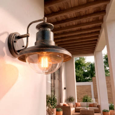 Immagine di Lampada da Parete per Esterni Alluminio Zolara