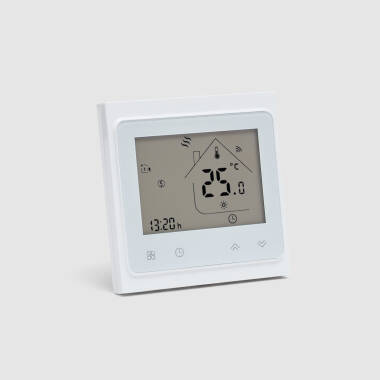 White Programmable Thermostat for Heating WiFi