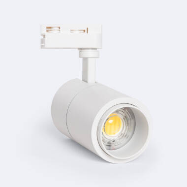 Spot LED sur Rail Monophasé 20W Pulyx Dimmable CCT Sélectionnable Multi-angle 15-60º