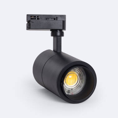 Spot LED sur Rail Monophasé 20W Pulyx Dimmable CCT Sélectionnable Multi-angle 15-60º