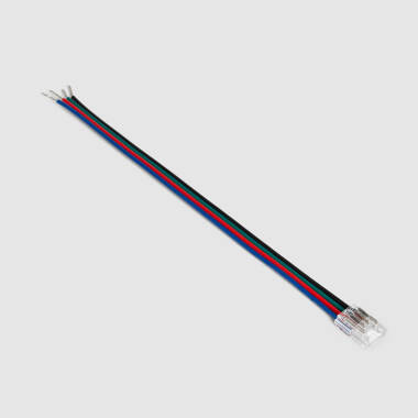 Connettore per Striscia LED 24V RGB SMD Larghezza 8 mm IP20 con Cavo