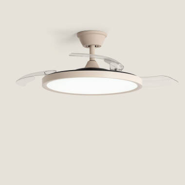 Afbeelding van Plafondventilator met verlichting, stil, DC, inklapbare bladen, Kleon