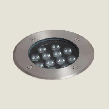 Spot Extérieur LED 12W Solid Encastrable au Sol Inox