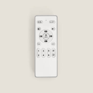 Immagine di Ventilatore da Soffitto con Luce Silenzioso DC Pale in Legno Leros