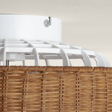 Image de Ventilateur de Plafond avec Lumière Silencieux DC Ratán Nala