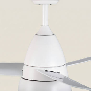 Bild von Deckenventilator Lautlos Industrial Weiss 91cm DC-Motor