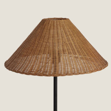 Afbeelding van Staande Lamp van Rotan Nara
